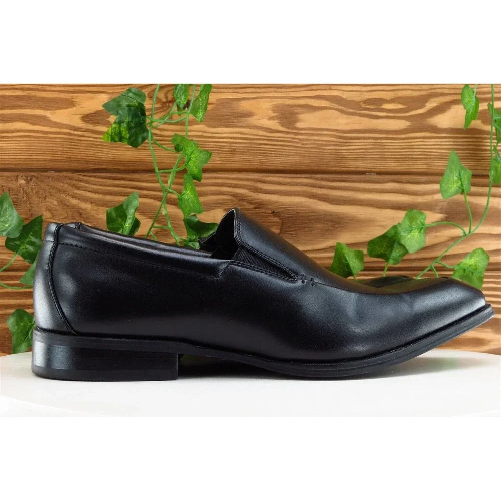 Alfani Shoes Sz 9.5 W‎ Black Loafer Synthetic Men